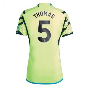 Arsenal Thomas Partey #5 Koszulka Wyjazdowych 2023-24 Krótki Rękaw